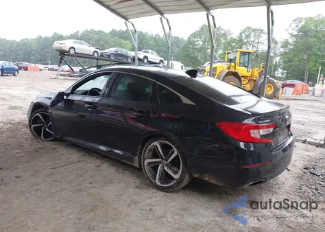 2018 Honda Accord Sport from USA, damaged, VIN 1HGCV1F30JA051579